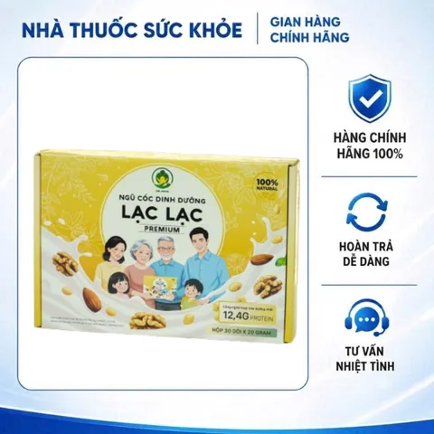 (Hàng chính hãng) Ngũ Cốc Dinh Dưỡng Lạc Lạc Premium Dr.Maya Hộp 30 Gói x 20g