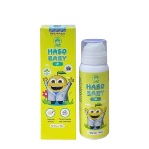 (Hàng chính hãng) Xịt Làm Mát Da Haso Baby 0+ Dr.Maya 100ml
