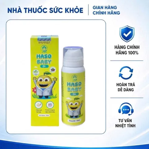 (Hàng chính hãng) Xịt Làm Mát Da Haso Baby 0+ Dr.Maya 100ml