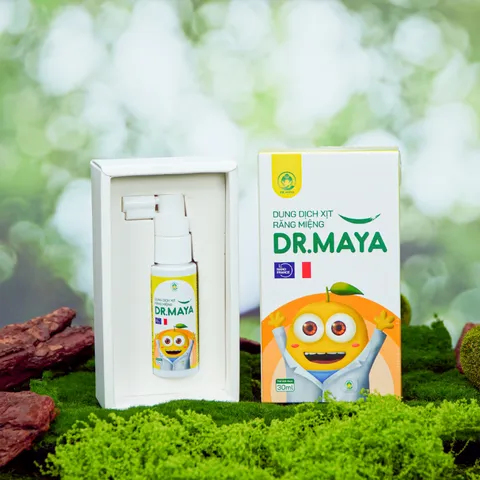 (Hàng chính hãng) Dung Dịch Xịt Răng Miệng Dr.Maya 30ml - Hỗ Trợ Vệ Sinh Khoang Miệng