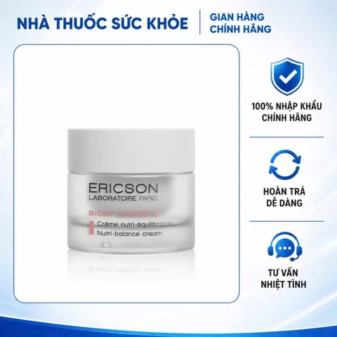 (Hàng nhập khẩu) Kem Cân Bằng Nuôi Dưỡng Biom+ Sensitive Nutri-Balance Cream E1183 50ml - Hỗ Trợ Dưỡng Ẩm Da Khô