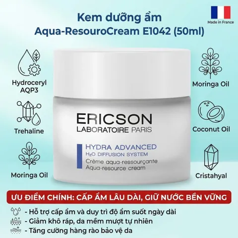 (Hàng nhập khẩu) Aqua-Resource Cream E1042 50ml - Hỗ Trợ Cấp Ẩm Chuyên Sâu