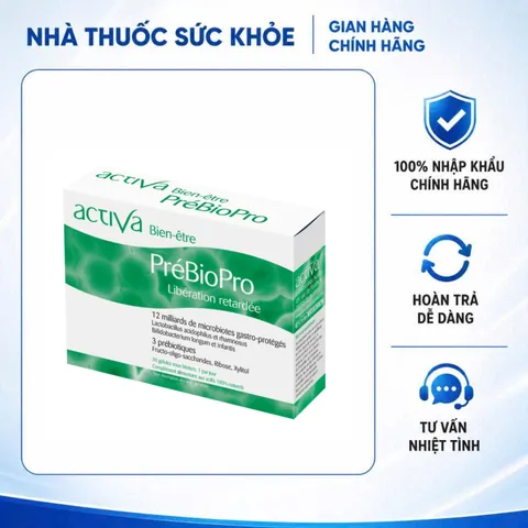 (Hàng nhập khẩu) Activa Bien-etre PréBioPro Hộp 30 Viên - Bổ Sung Lợi Khuẩn Cho Tiêu Hóa