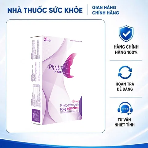 (Hàng chính hãng) Phytowing Hộp 30 Viên - Hỗ Trợ Cân Bằng Nội Tiết Tố Nữ