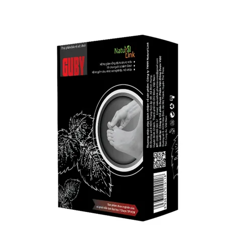(Hàng chính hãng) GUBY Viên Uống Hỗ Trợ Gout Hộp 30 Viên
