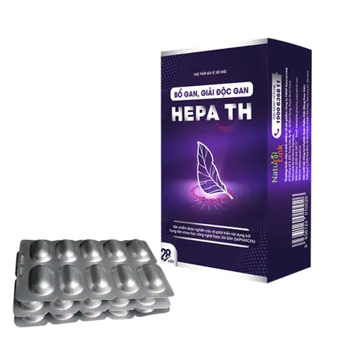 (Hàng chính hãng) Viên Uống HepaTH Hộp 28 Viên - Bổ Gan, Hỗ Trợ Giải Độc Gan