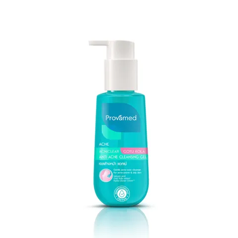 (Hàng nhập khẩu) Provamed AcnicClear Cleansing Gel 120ml - Gel Rửa Mặt Cho Da Dầu Mụn