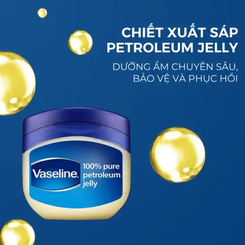 (Hàng chính hãng) Vaseline Sáp Dưỡng Ẩm 100ml - Hỗ Trợ Khóa Ẩm Làm Mềm Da