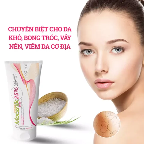 (Hàng nhập khẩu) Kem Idravitae Urea 25% Cream Tuýp 60ml - Dưỡng Ẩm Cho Da Khô, Bong Tróc, Nứt Nẻ