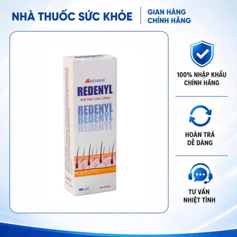 (Hàng nhập khẩu) Redenyl Xịt Dưỡng Hỗ Trợ Nuôi Dưỡng Tóc 80ml