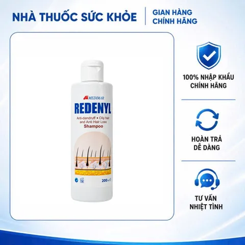 (Hàng nhập khẩu) Redenyl Dầu Gội Hỗ Trợ Chăm Sóc Tóc Dầu Gàu 200ml