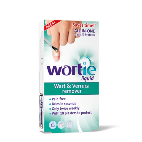 (Hàng nhập khẩu) Wortie Liquid 5ml - Dung Dịch Hỗ Trợ Chăm Sóc Vùng Da Cứng