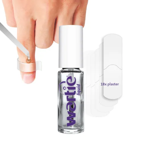 (Hàng nhập khẩu) Wortie Liquid 5ml - Dung Dịch Hỗ Trợ Chăm Sóc Vùng Da Cứng