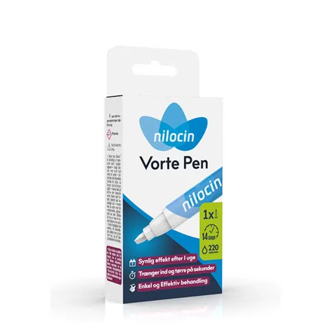 (Hàng nhập khẩu) Bút Nilocin Vorte Pen 3ml - Hỗ Trợ Loại Bỏ Mụn Cóc, Mụn Cơm