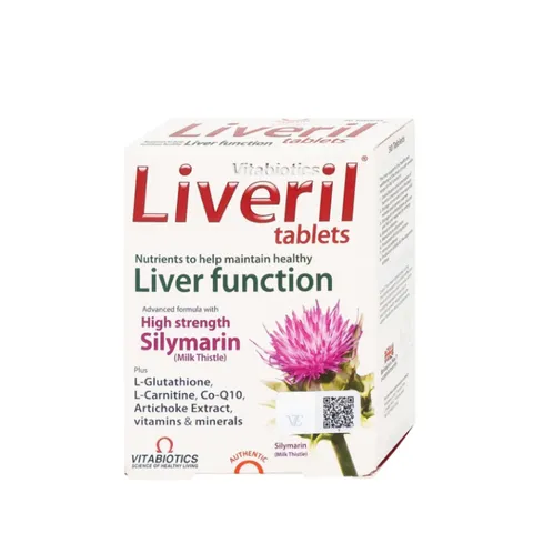 (Hàng nhập khẩu) Vitabiotics Liveril Hộp 30 Viên - Hỗ Trợ Chức Năng Gan