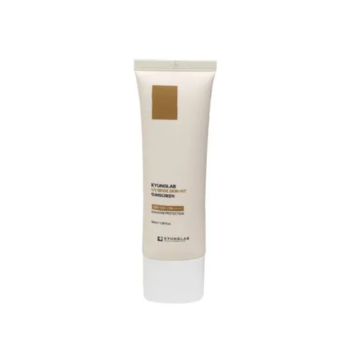 (Hàng nhập khẩu) Kem Chống Nắng KyungLab UV Beige Skin-Fit Sunscreen 50ml - Nâng Tone Be Tự Nhiên, Che Khuyết Điểm Nhẹ