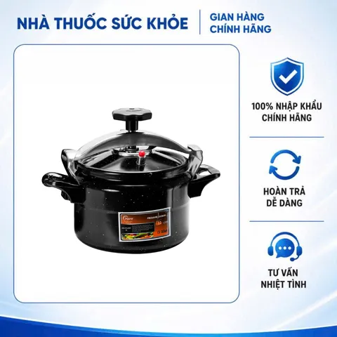 (Hàng nhập khẩu) Nồi Áp Suất Nhôm Đáy Từ Hare HR-PA2205 (22cm) - Dung Tích 5L