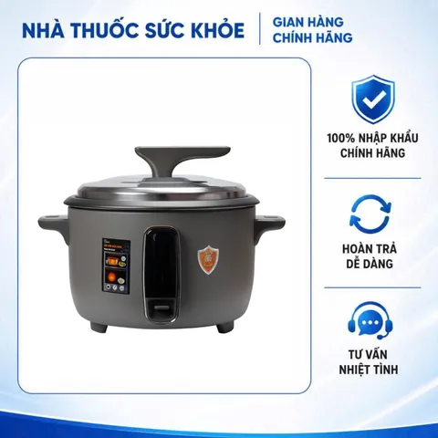 (Hàng chính hãng) Nồi Cơm Điện Hare HR-RC100G 10L - Công Suất 3000W