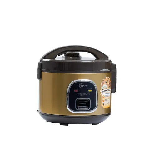 (Hàng chính hãng) Nồi Cơm Điện Hare HR-RC1203 1.2L Màu Vàng Đồng - Công Suất 500W