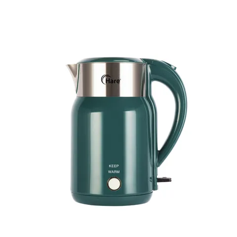 (Hàng chính hãng) Ấm Điện Đun Nước Hare HR-KE1826 1.8L Màu Xanh Lá - Công Suất 1800W