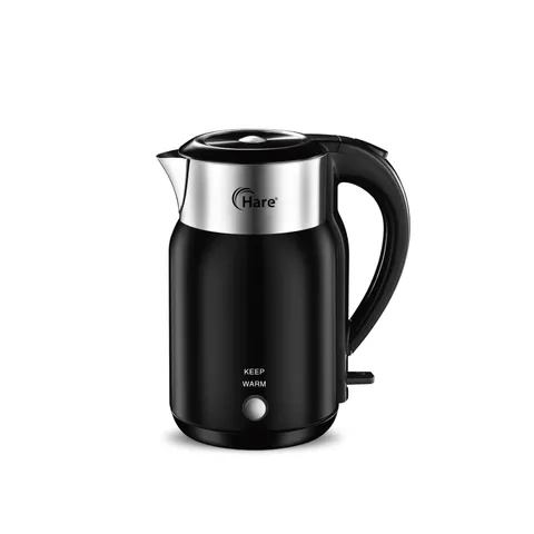 (Hàng chính hãng) Ấm Điện Đun Nước Hare HR-KE1826 1.8L Màu Đen - Công Suất 1800W