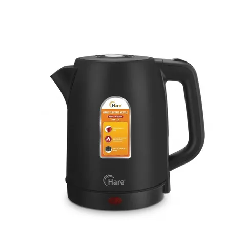 (Hàng chính hãng) Ấm Điện Đun Nước Hare HR-KE20S8 2.0L Màu Đen - Công Suất 1500W