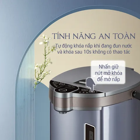(Hàng chính hãng) Bình Thủy Điện Hare HR-AP3035 3.5L - Công Suất 1200W
