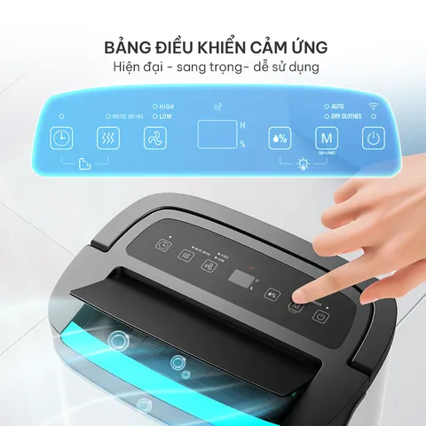 (Hàng chính hãng) Máy Hút Ẩm Hare HR-DF2550 - Công Suất 680W - 50L/ngày