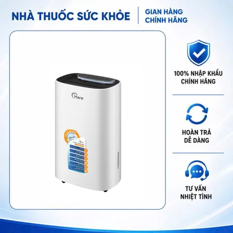(Hàng chính hãng) Máy Hút Ẩm Hare HR-DF2027 - Công Suất 270W - 20L/ngày