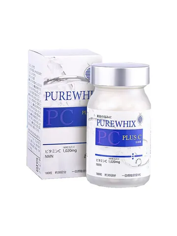 Viên uống PUREWHIX PLUS C Nhật Bản hỗ trợ sáng da, chăm sóc da từ bên trong