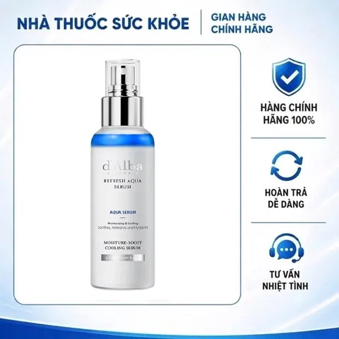 (Hàng nhập khẩu) Xịt Tinh Chất Dưỡng Da d'Alba Refresh Aqua Serum 100ml