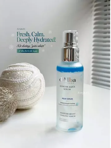 (Hàng nhập khẩu) Xịt Tinh Chất Dưỡng Da d'Alba Refresh Aqua Serum 100ml