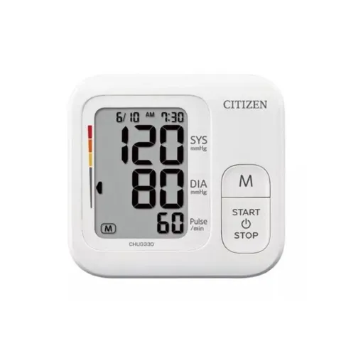(Hàng nhập khẩu) Máy Đo Huyết Áp Điện Tử Bắp Tay Citizen CHUG330