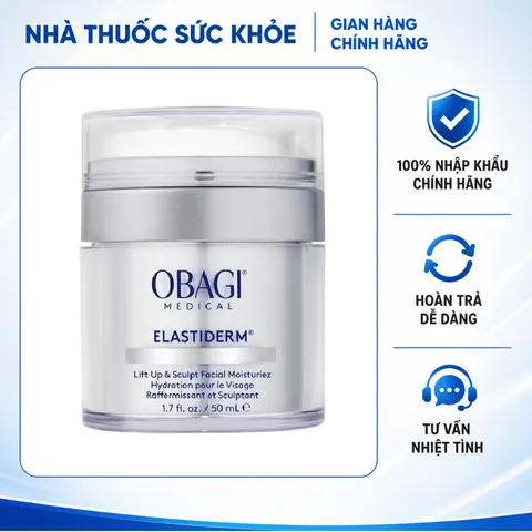 (Hàng nhập khẩu) Kem Dưỡng Hỗ Trợ Cải Thiện Nếp Nhăn Obagi Medical Elastiderm Lift Up & Sculpt Facial Moisturizer 50ml