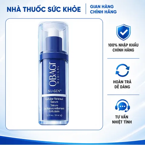 (Hàng nhập khẩu) Tinh chất trẻ hóa phục hồi da Obagi Nu-Gen™ Cellular Renewal Serum 30ml