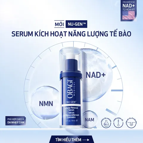 (Hàng nhập khẩu) Tinh chất trẻ hóa phục hồi da Obagi Nu-Gen™ Cellular Renewal Serum 30ml