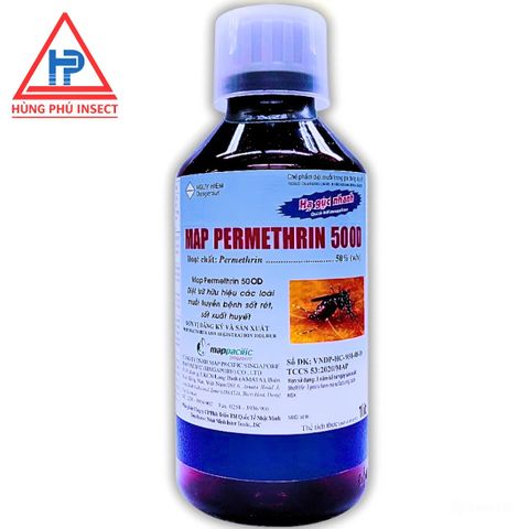 Map Permethrin 50OD 1L Cao Cấp MapPacificSingapore - Thuốc Diệt Muỗi, Ruồi, Kiến, Gián, Côn Trùng Gây Hại Hiệu Quả Cao
