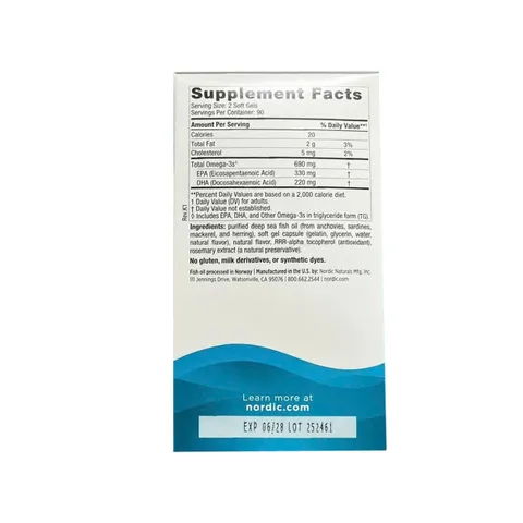 Nordic Naturals Omega-3 690mg