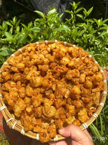 tóp mỡ loại 1 (Nhà làm) Trọng lượng 500gr(Tặng 2 bịch ớt rim)