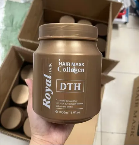 Kem Ủ Tóc Collagen DTH 1000ml – Hấp Dầu Chăm Sóc Tóc Khô Xơ, Hư Tổn, U
