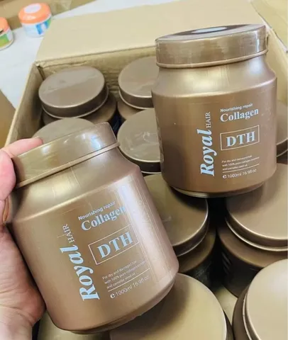 Kem Ủ Tóc Collagen DTH 1000ml – Hấp Dầu Chăm Sóc Tóc Khô Xơ, Hư Tổn, U