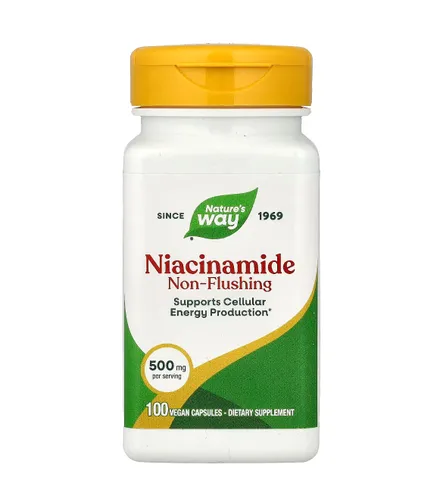 [MỸ] viên Niacinamide non-flushing 500mg nature’s way 100viên