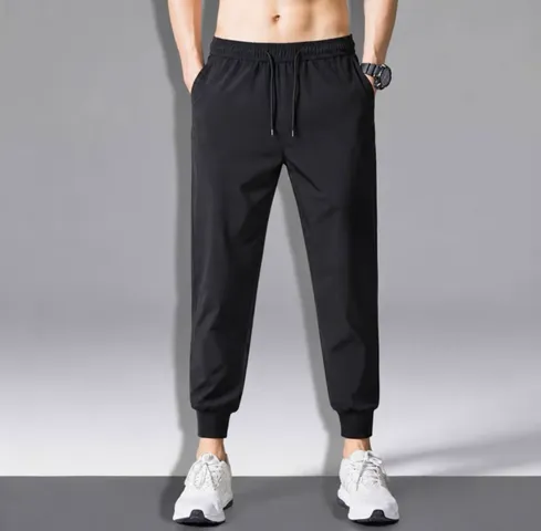 [ COMBO 2 QUÂN ] Quần Jogger Nam Nữ Trơn Basic Thun Poly Phong Cách Nă