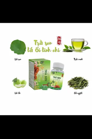 Trà Sen Lá Ổi Linh Chi Hỗ Trợ Giảm Cân