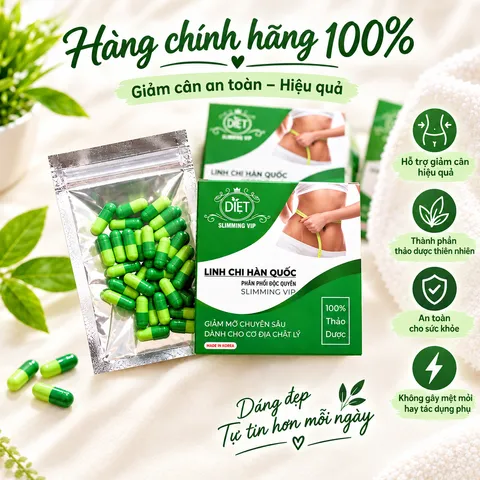 Linh Chi Hàn Quốc Hỗ Trợ Giảm Cân