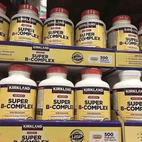 Vitamin B Tổng Hợp Super B-Complex Kirkland 500 Viên