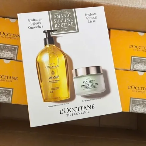 Set Gel Tắm 500ml & Kem dưỡng body Loccitane Mẫu mới nhất 907726