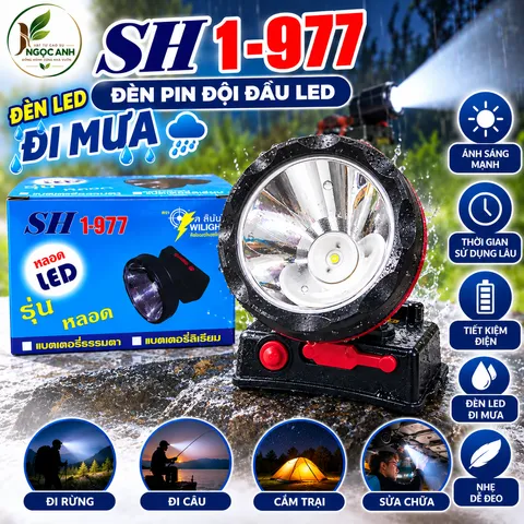 Đèn Đội Đầu SH 1-977 (35W) Đèn đội đầu chống nước