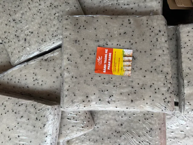 2 ký bánh tráng mè nhúng Phan Rang loại 1