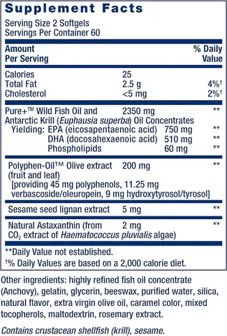 iên uống dầu cá Omega-3 Life Extension Super Omega-3 Plus – 120v